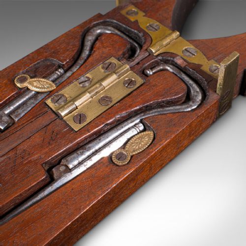ANTIQUE OFFICER'S FIELD BOOT JACK ENGLISH OAK CAMPAIGN SHOE PULL GEORGIAN - ADDITIONAL PHOTO 10