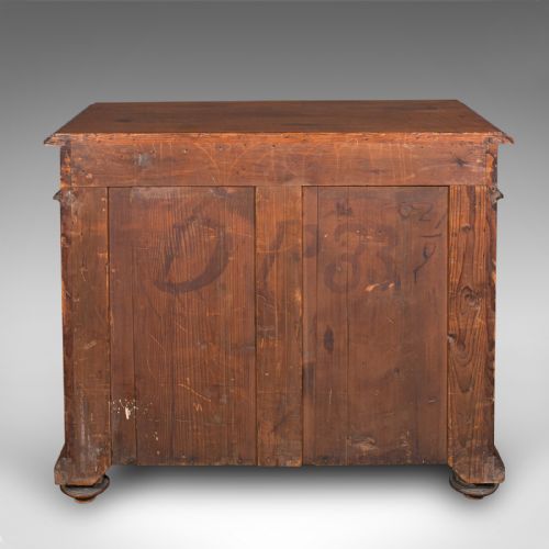 ANTIQUE DRAWING ROOM CABINET FRENCH WALNUT BUFFET NEOCLASSICAL VICTORIAN - ADDITIONAL PHOTO 4