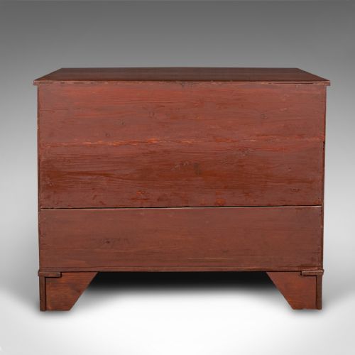 fig 3. Antique Bow Front Tallboy, English, Chest of Drawers, Bedroom, Georgian, C.1780
