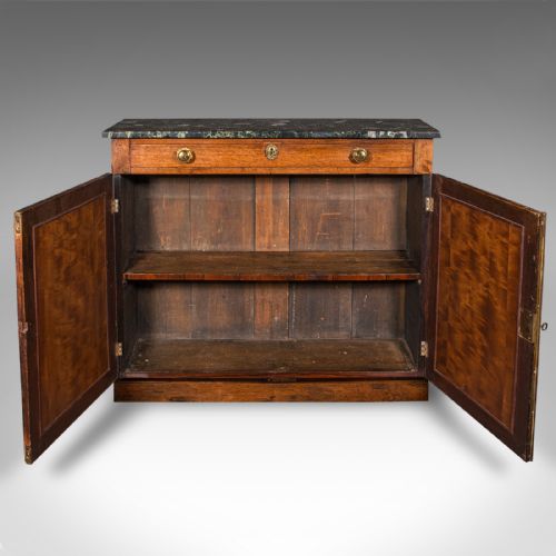 fig 2. Antique Drawing Room Side Cabinet, English, Bookcase, Chiffonier, Regency, 1820