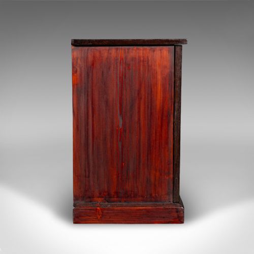 ANTIQUE 6 DRAWER SPECIMEN COLLECTOR CABINET ENGLISH DISPLAY STORAGE VICTORIAN - ADDITIONAL PHOTO 4
