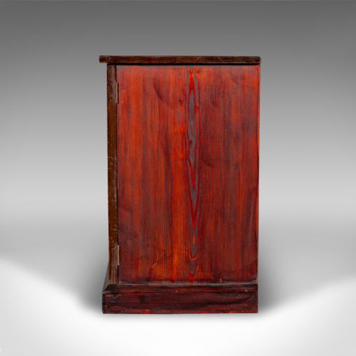 ANTIQUE 6 DRAWER SPECIMEN COLLECTOR CABINET ENGLISH DISPLAY STORAGE VICTORIAN - ADDITIONAL PHOTO 6