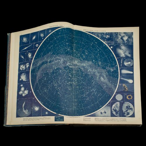 ANTIQUE ANDREES HANDATLAS GERMAN CARTOGRAPHY BOOK MAPS ATLAS REFERENCE 1924 - ADDITIONAL PHOTO 2