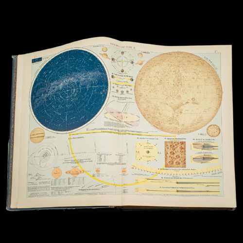 ANTIQUE ANDREES HANDATLAS GERMAN CARTOGRAPHY BOOK MAPS ATLAS REFERENCE 1924 - ADDITIONAL PHOTO 3