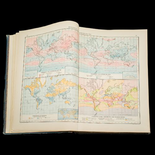 ANTIQUE ANDREES HANDATLAS GERMAN CARTOGRAPHY BOOK MAPS ATLAS REFERENCE 1924 - ADDITIONAL PHOTO 5