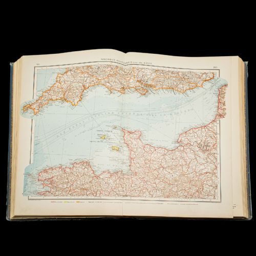 ANTIQUE ANDREES HANDATLAS GERMAN CARTOGRAPHY BOOK MAPS ATLAS REFERENCE 1924 - ADDITIONAL PHOTO 8
