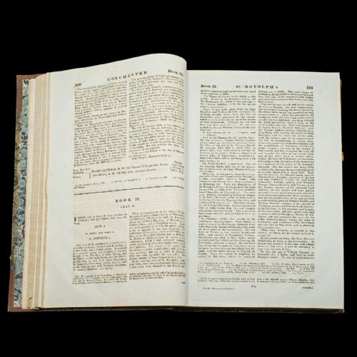 2 VOLS ANTIQUE BOOK MORANT'S HISTORY OF ESSEX ENGLISH COUNTY REFERENCE 1816 - ADDITIONAL PHOTO 6