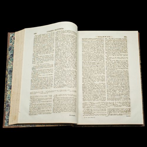 2 VOLS ANTIQUE BOOK MORANT'S HISTORY OF ESSEX ENGLISH COUNTY REFERENCE 1816 - ADDITIONAL PHOTO 9
