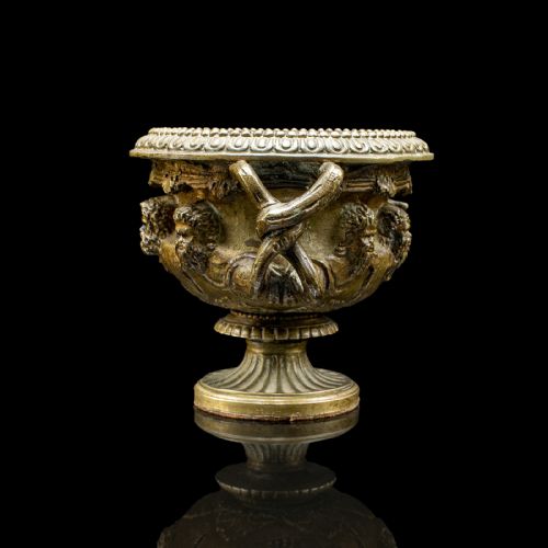 SMALL ANTIQUE GRAND TOUR WARWICK VASE VICTORIAN ITALIAN DECOR PLANTER C1850 - ADDITIONAL PHOTO 2