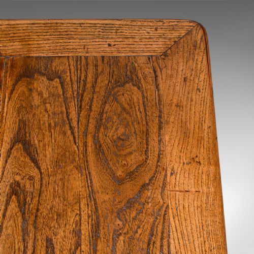 ANTIQUE CHABUDAI TABLE JAPANESE ELM TEA KNEELING MEIJI VICTORIAN C1900 - ADDITIONAL PHOTO 6