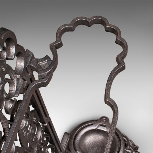 ANTIQUE ORNATE STICK STAND ENGLISH UMBRELLA LOOP VICTORIAN JACOBEAN TASTE - ADDITIONAL PHOTO 8