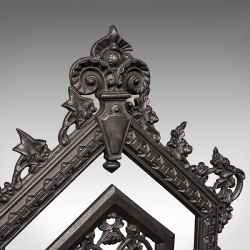 TALL ANTIQUE HALLWAY STICK STAND ENGLISH UMBRELLA RACK VICTORIAN CIRCA 1870 - ADDITIONAL PHOTO 6