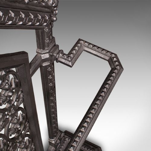 TALL ANTIQUE HALLWAY STICK STAND ENGLISH UMBRELLA RACK VICTORIAN CIRCA 1870 - ADDITIONAL PHOTO 7