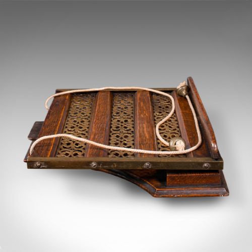 ANTIQUE CLERICS BOOK STAND MIDDLE EASTERN VICTORIAN FOLDING LECTERN C1880 - ADDITIONAL PHOTO 6