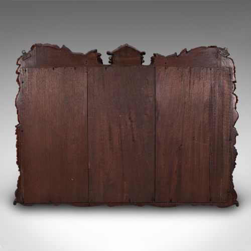 ANTIQUE OVERMANTLE MIRROR ENGLISH COUNTRY HOUSE CARVED VICTORIAN CIRCA 1900 - ADDITIONAL PHOTO 8