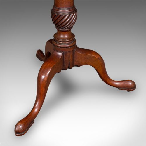 ANTIQUE TWO TIER DUMB WAITER ENGLISH AFTERNOON TEA JARDINIERE STAND GEORGIAN - ADDITIONAL PHOTO 8