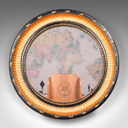 fig 1. Large Antique Regency Revival Mirror, English, Hall, Overmantle, Edwardian, 1910