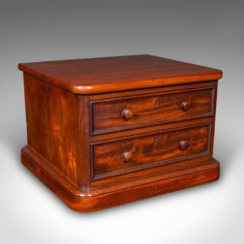 PAIR OF ANTIQUE COLLECTOR'S CHESTS ENGLISH SPECIMEN CASES VICTORIAN C1870 - ADDITIONAL PHOTO 4