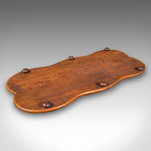 ANTIQUE TEA FANCIES STAND ENGLISH WALNUT BEADWORK CAKE PLATTER VICTORIAN - ADDITIONAL PHOTO 8