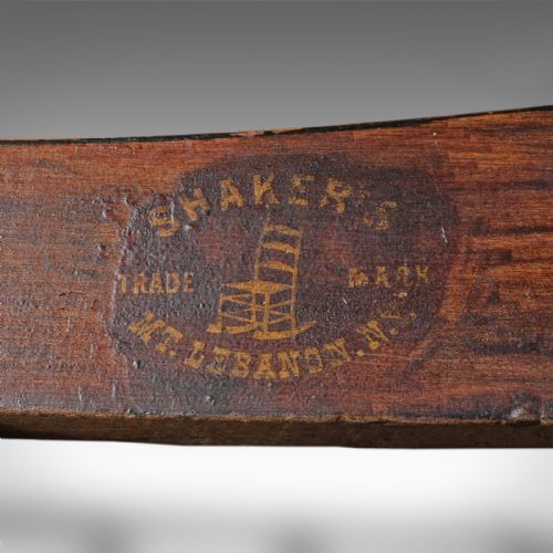 fig 1. Antique Rocking Chair, American, Shaker Number 7 Rocker, Edwardian, Circa 1910