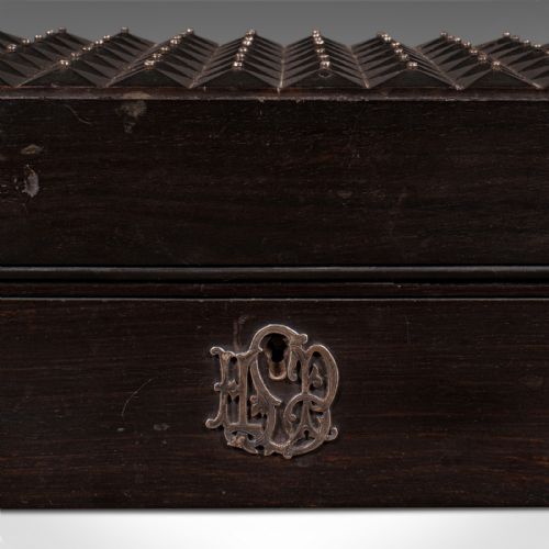 ANTIQUE JEWELLERY BOX ENGLISH COROMANDEL AESTHETIC PERIOD VICTORIAN C1900 - ADDITIONAL PHOTO 10