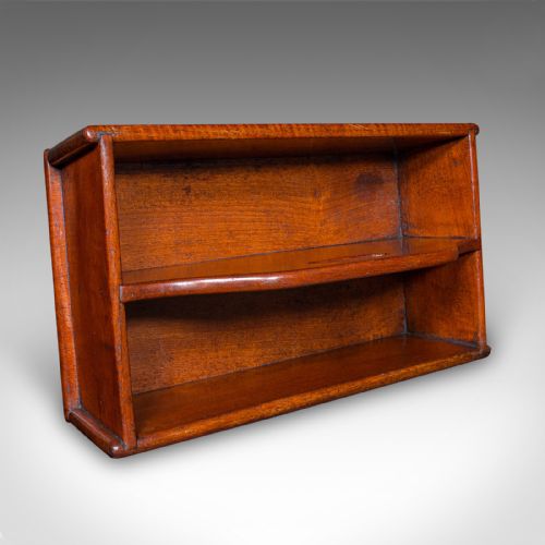 ANTIQUE FOOTMAN'S CARRY TRAY ENGLISH FRUITWOOD BUTLER'S WORK BOX VICTORIAN - ADDITIONAL PHOTO 5