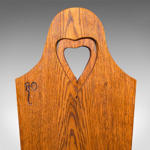 ANTIQUE STICK STAND ENGLISH OAK RECEPTION HALL ARTS CRAFTS VICTORIAN 1900 - ADDITIONAL PHOTO 7