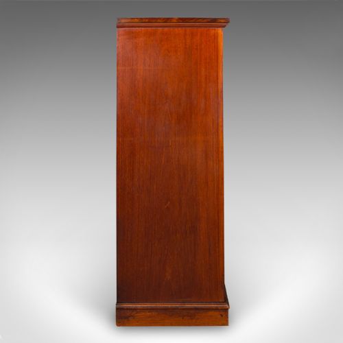 ANTIQUE WELLINGTON CHEST ENGLISH WALNUT SPECIMEN COLLECTOR'S DRAWERS VICTORIAN - ADDITIONAL PHOTO 5