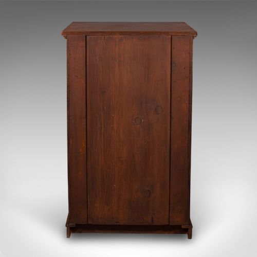 ANTIQUE WELLINGTON CHEST ENGLISH WALNUT SPECIMEN COLLECTOR'S DRAWERS VICTORIAN - ADDITIONAL PHOTO 6
