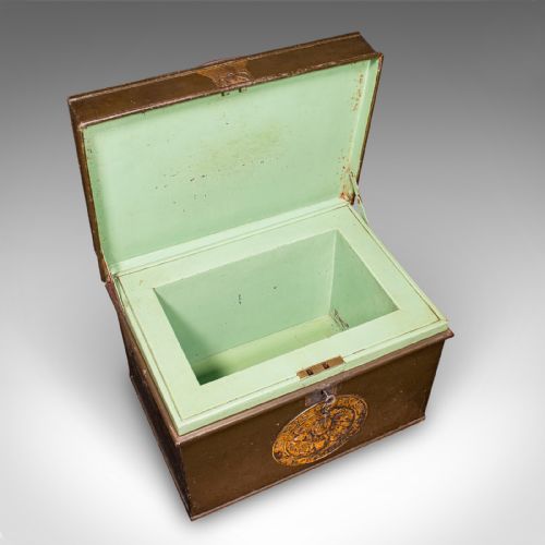 ANTIQUE PATENT SAFE ENGLISH CAST IRON LOCK BOX MILNERS OF LIVERPOOL VICTORIAN - ADDITIONAL PHOTO 7