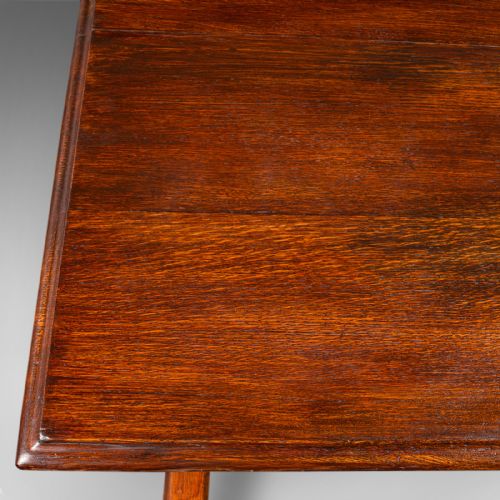 ANTIQUE SIX SEAT COUNTRY KITCHEN DINING TABLE ENGLISH OAK REFECTORY VICTORIAN - ADDITIONAL PHOTO 5