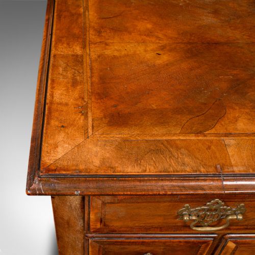 ANTIQUE GEORGIAN REVIVAL LOWBOY ENGLISH WALNUT HALL SIDE TABLE EDWARDIAN - ADDITIONAL PHOTO 8