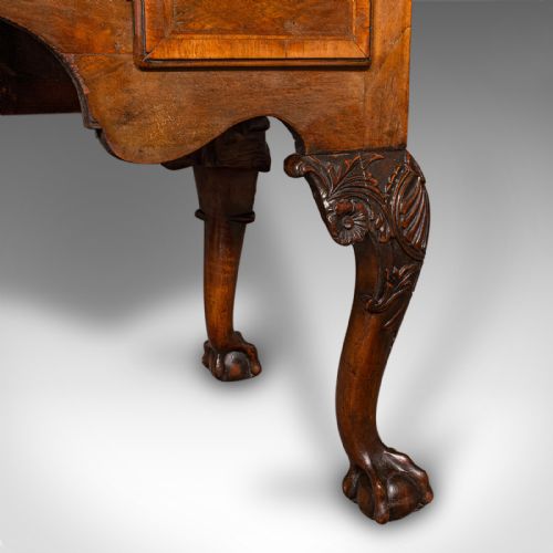 ANTIQUE GEORGIAN REVIVAL LOWBOY ENGLISH WALNUT HALL SIDE TABLE EDWARDIAN - ADDITIONAL PHOTO 11