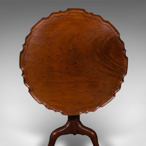 ANTIQUE SILVER DISPLAY TABLE ENGLISH TILTTOP OCCASIONAL RECEPTION GEORGIAN - ADDITIONAL PHOTO 7