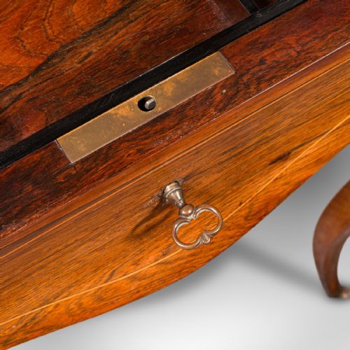 ANTIQUE JEWELLERY TABLE FRENCH WALNUT SIDE OCCASIONAL VICTORIAN CIRCA 1890 - ADDITIONAL PHOTO 11