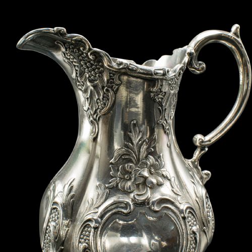 ANTIQUE 4 PIECE TEA SERVICE ENGLISH SILVER PLATE COFFEE POT EDWARDIAN 1910 - ADDITIONAL PHOTO 10