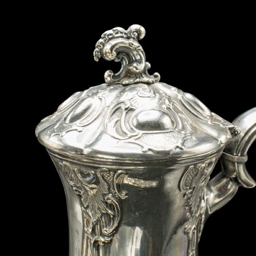 ANTIQUE 4 PIECE TEA SERVICE ENGLISH SILVER PLATE COFFEE POT EDWARDIAN 1910 - ADDITIONAL PHOTO 11