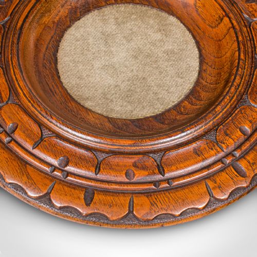 PAIR OF ANTIQUE DECANTER COASTERS ENGLISH WINE BOTTLE STANDS TREEN VICTORIAN - ADDITIONAL PHOTO 6