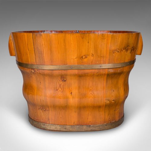 fig 1. Antique Waste Paper Basket, Austrian, Cedar, Home Office Bin, Victorian, C.1900