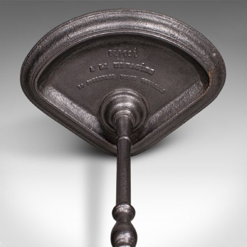 ANTIQUE CORNER UMBRELLA STAND FRENCH CAST IRON HALLWAY DRYING RACK VICTORIAN - ADDITIONAL PHOTO 8