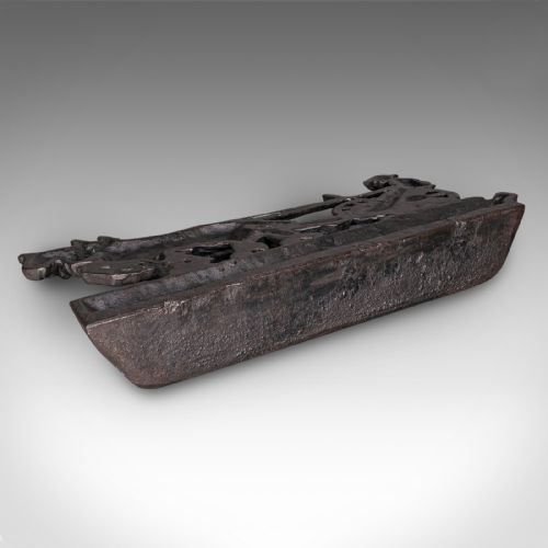 ANTIQUE PLOUGHMAN DOORSTOP ENGLISH CAST IRON FARMHOUSE DOOR KEEPER VICTORIAN - ADDITIONAL PHOTO 5