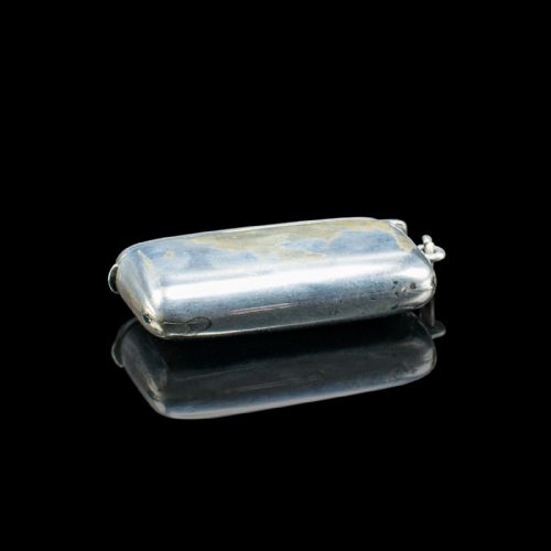 SMALL ANTIQUE SHOOTING PEG CASE ENGLISH SILVER PLATE MARKER BOX VICTORIAN - ADDITIONAL PHOTO 8