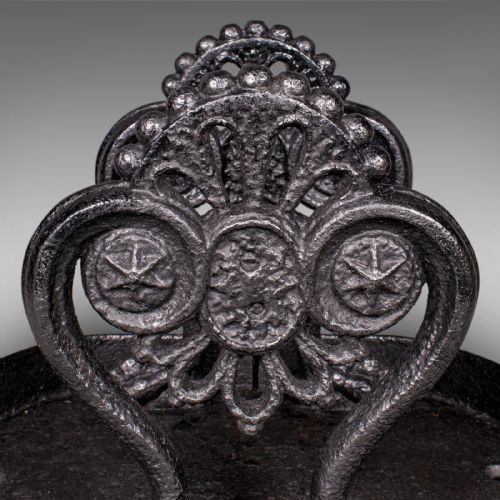LARGE ANTIQUE TOWNHOUSE BOOT SCRAPER ENGLISH SHOE PULL GEORGIAN CIRCA 1750 - ADDITIONAL PHOTO 4