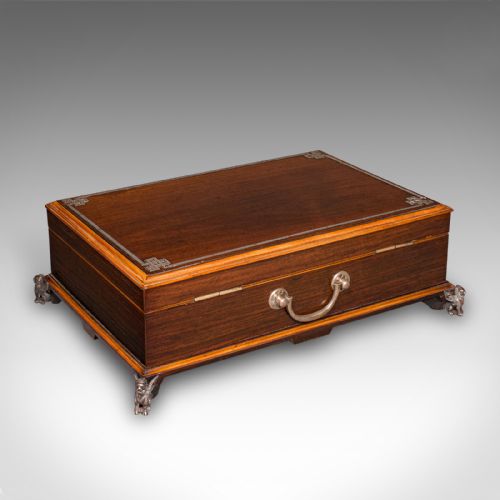 ANTIQUE PRESENTATION INSIGNIA BOX ITALIAN CAMPAIGN CHEST VICTORIAN C1900 - ADDITIONAL PHOTO 7