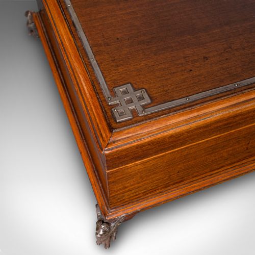 ANTIQUE PRESENTATION INSIGNIA BOX ITALIAN CAMPAIGN CHEST VICTORIAN C1900 - ADDITIONAL PHOTO 8