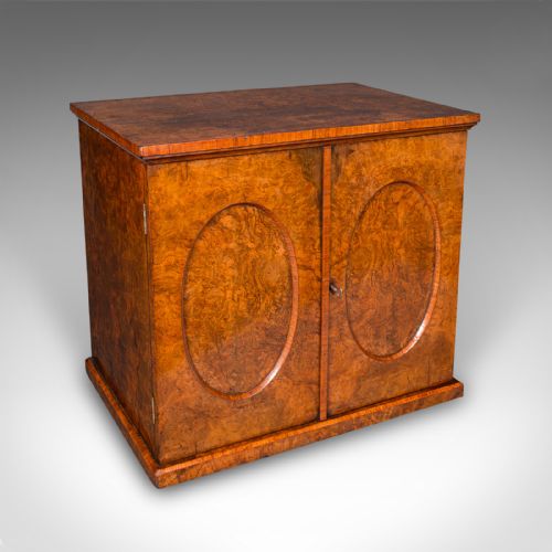ANTIQUE COUNTRY HOUSE NAPKIN DRAWERS ENGLISH STORAGE CABINET EARLY VICTORIAN - ADDITIONAL PHOTO 1