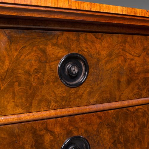 ANTIQUE COUNTRY HOUSE NAPKIN DRAWERS ENGLISH STORAGE CABINET EARLY VICTORIAN - ADDITIONAL PHOTO 11