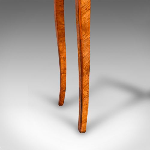 ANTIQUE SIDE TABLE ITALIAN KINGWOOD MARBLE BEDSIDE NIGHTSTAND VICTORIAN - ADDITIONAL PHOTO 11