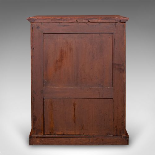 ANTIQUE GENTLEMAN'S SPORRAN CHEST SCOTTISH SOCK DRAWERS VICTORIAN CIRCA 1850 - ADDITIONAL PHOTO 4