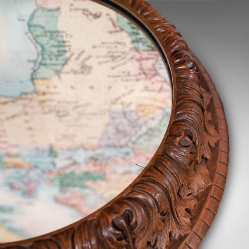 ANTIQUE CAKE DISPLAY STAND GERMAN OAK MIRRORED GATEAU CENTREPIECE VICTORIAN - ADDITIONAL PHOTO 8